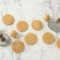 Mobile Preview: Nordic Ware Keks-Stempel-Set "Geo", Geometische Figuren
