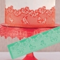 Preview: Pavoni Magic Decor Essbare Spitze Silikon-Matte 39 x 8 cm Schmetterling