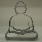 Preview: Plätzchen Ausstecher "Buddha" 7 cm