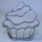 Preview: Plätzchen Ausstecher "Cupcake mit Innenprägung" für Kekse