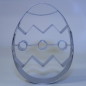 Preview: Ausstechform "Ei mit Prägung " für Kekse, Edelstahl, 8 cm