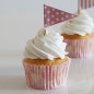 Preview: HoM Muffinförmchen, Babyparty Pink, 50 Stck, 5 cm