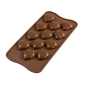 Mobile Preview: Silikomart Silikonform Schokoladeform "Herzen"