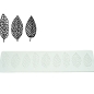 Preview: Silikomart Tricot Decor Essbare Spitze Silikon-Matte 40 x 8 cm, Natur