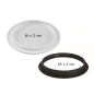 Preview: Silikomart Kit Tarte Ring Set 19 cm