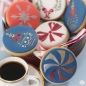 Preview: Cupcakes Deko Schablone, 'Windrad' 6 cm
