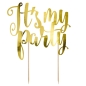 Preview: Tortendeko Topper "It's my party"
