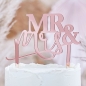 Preview: Tortentopper Acryl Mr und Mrs