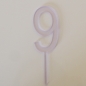 Preview: Meri Meri Torten Picker "Nummer 9", 11 cm