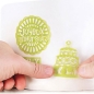 Preview: Silikomart Tricot Decor Tortenspitze 40 x 8 cm, Happy Birthday