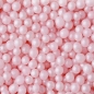 Preview: Zuckerperlen "Pearl Pink", Rosa, 4 mm, 80 g, FunCakes