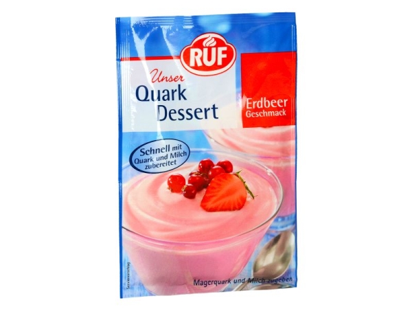 RUF Quark Dessert Erdbeer 55g