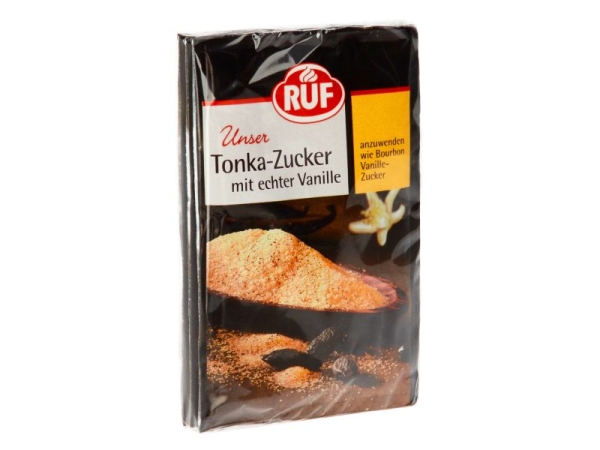 RUF Tonka Zucker mit echter Vanille 3er Pack 3x8g