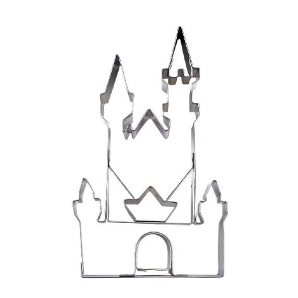 Städter - Ausstecher mit Prägung - Schloss - ca. 6 cm