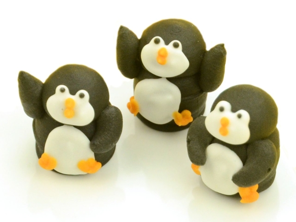 Pinguine Zucker 5 Stück
