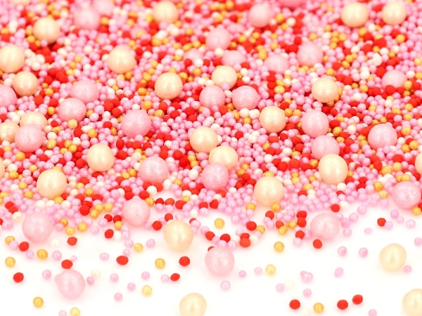 Sprinkles Pink Pearl 80g mit Vorratsdose