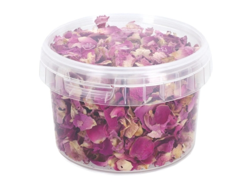 Rosenblütenblätter purpur, natur 5g