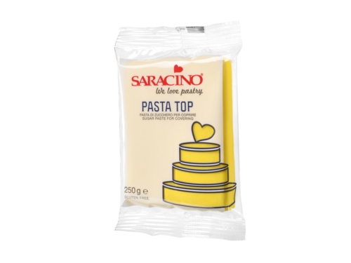 Saracino Fondant Pasta Top gelb 250g