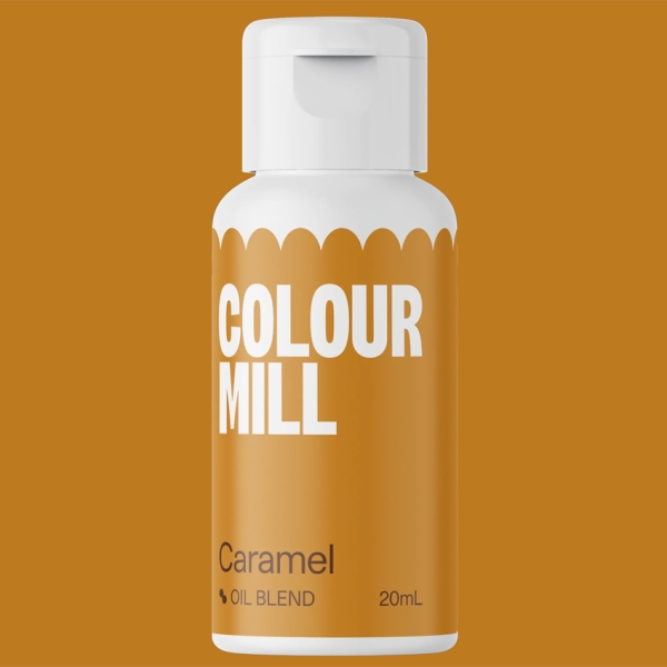 Colour Mill Lebensmittelfarbe Caramel 20 ml fettlöslich
