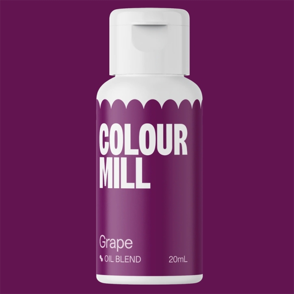 Colour Mill Lebensmittelfarbe Grape Lila 20 ml fettlöslich