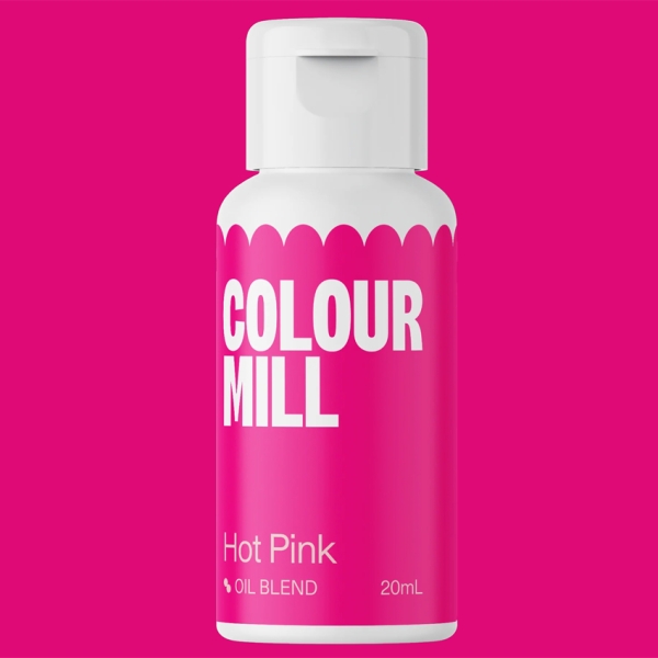 Colour Mill Lebensmittelfarbe Hot Pink 20 ml fettlöslich