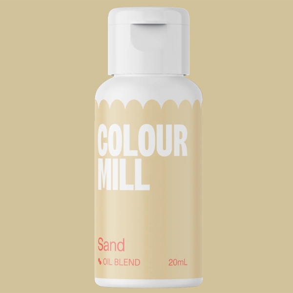 Colour Mill Lebensmittelfarbe Sand 20 ml fettlöslich