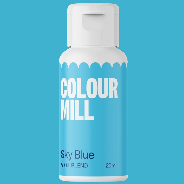 Colour MIll Lebensmittelfarbe Skyblue