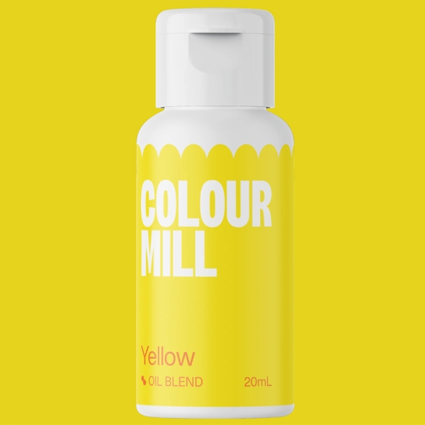 Colour Mill Lebensmittelfarbe Yellow 20 ml fettlöslich