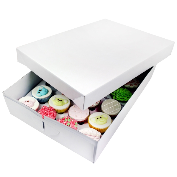 Cupcake Box für 12 Cupcakes 14 cm hoch