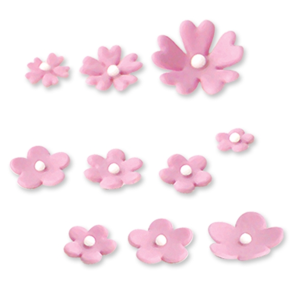 Fondant Ausstecher, Primula, 10er Set