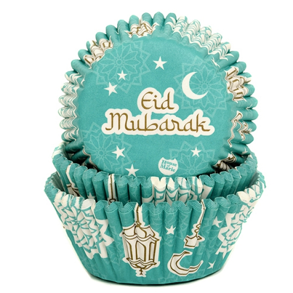 Muffinförmchen 'Eid Mubarak'