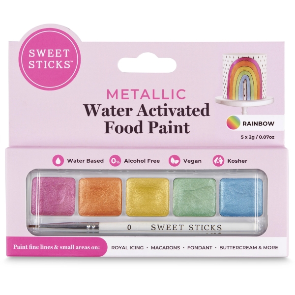 Sweetsticks Wasserfarbe Paint Mini Palette Regenbogen