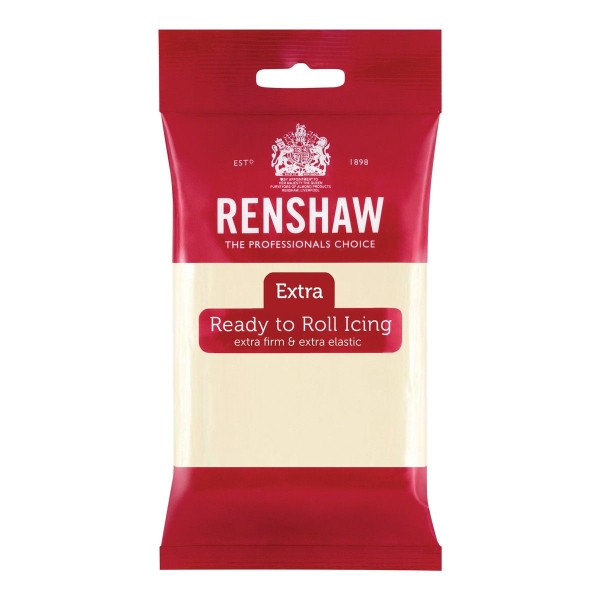 Renshaw Geschmacksfondant EXTRA 'Weiße Schokolade' 250 g