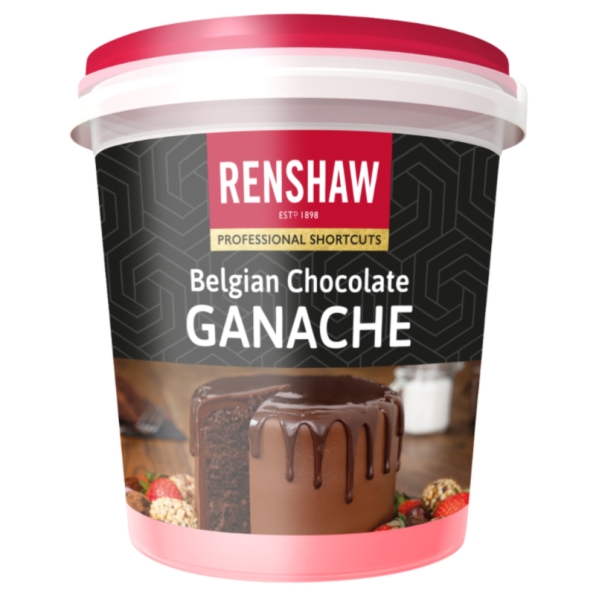 Renshaw Fertige Ganache mit belgischer Schokolade, 350 g