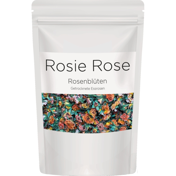 Rosenblüten "Orange Sunrise Gastro", 40 g, Orange, Rosie Rose