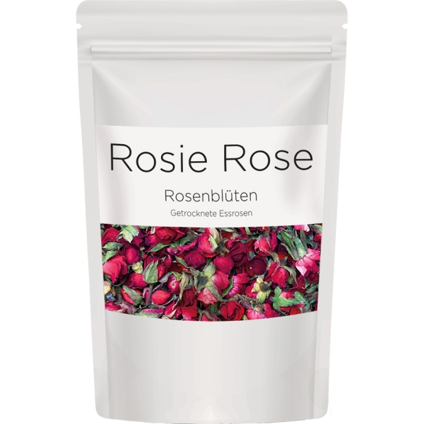 Rosenblüten "Red Cherry Gastro", 40 g, Kirschrot, Rosie Rose