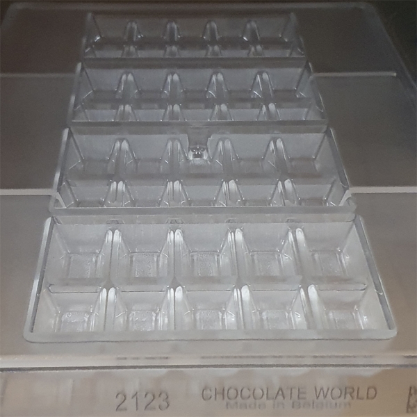 CW Profi Schokoladenform Schokoladentafel ca. 9,5 x 6 cm