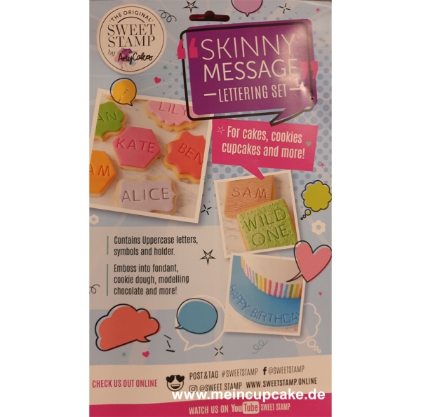 Sweet Stamp Stempel Set 'Skinny Message'