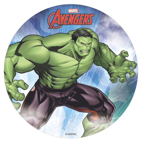Tortenaufleger Avengers 'Hulk' 20 cm