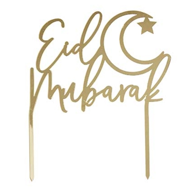 Torten-Topper Eid Mubarak