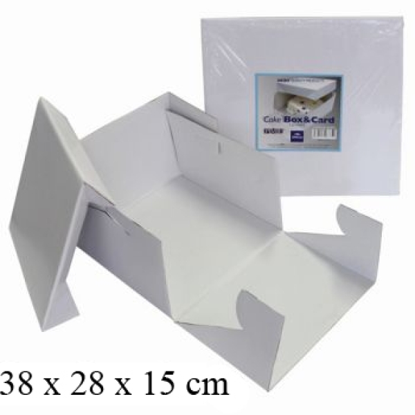 PME Tortenkarton, ca. 38 x 28 x 15 cm rechteckig