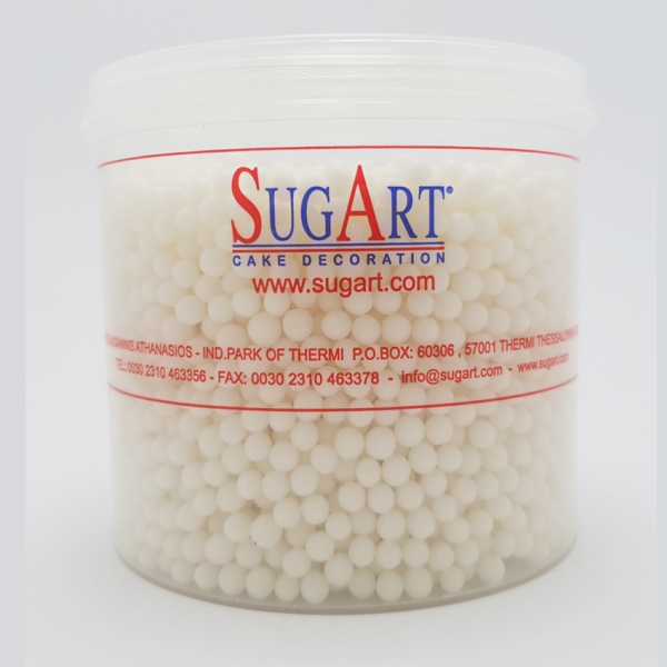 Zuckerperlen Weiß 500 g Großmenge