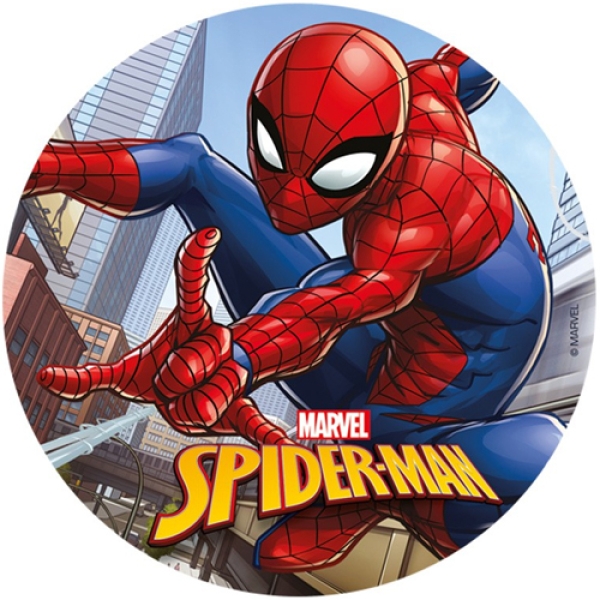 Aufleger "Spiderman" aus Oblate, 20 cm