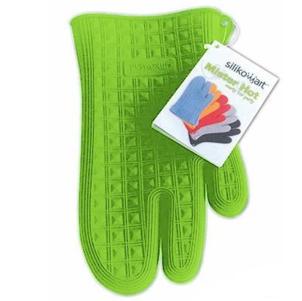 Silikomart Backofenhandschuh aus Silikon - grün