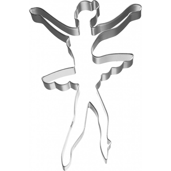 Plätzchen Ausstecher "Ballerina", 11 cm, Edelstahl