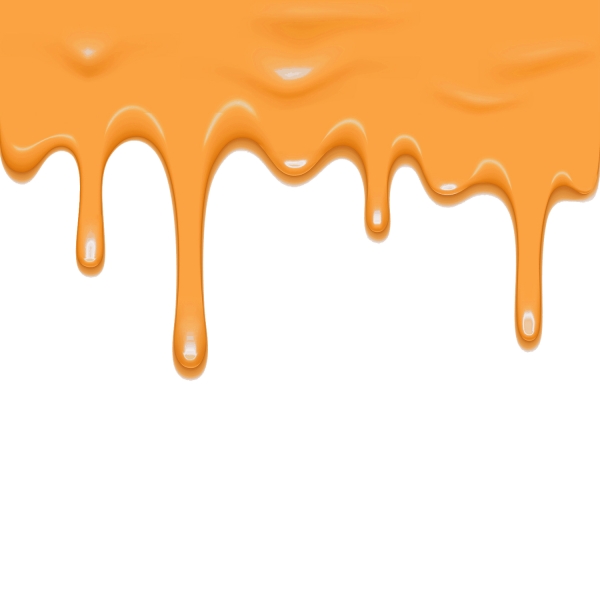 Cake Drip Orange Glasur