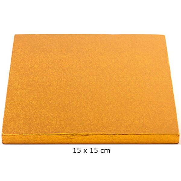 Cake Board Orange 15 cm
