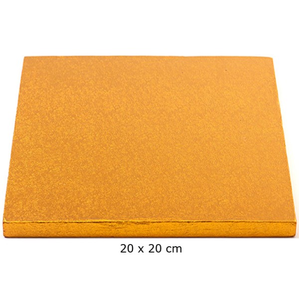 Cake Board Orange 20 cm