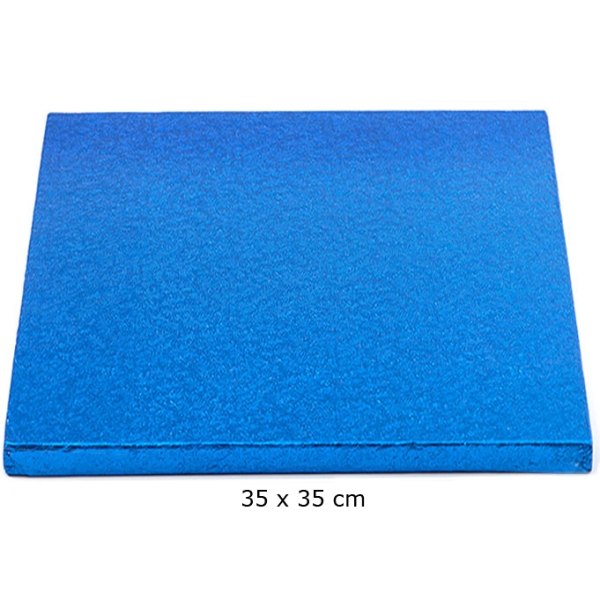 Cake Board Blau 35 cm
