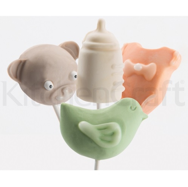 Kitchen Craft Cake-Pops Form 'Baby', 20 Popcakes, 23 x 19 cm